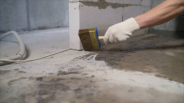 Crawl space vapor barrier installation in Hartsville, IN
